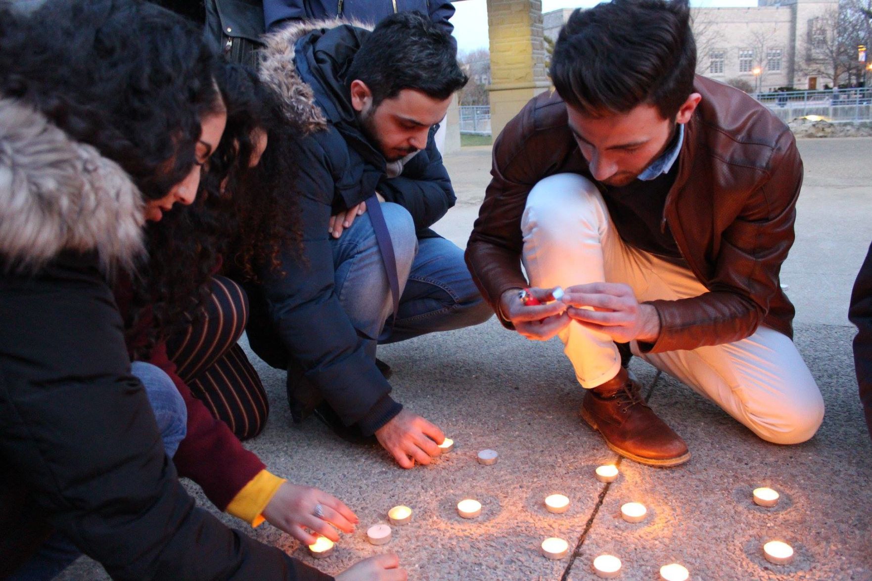 Syria silent vigil at Western